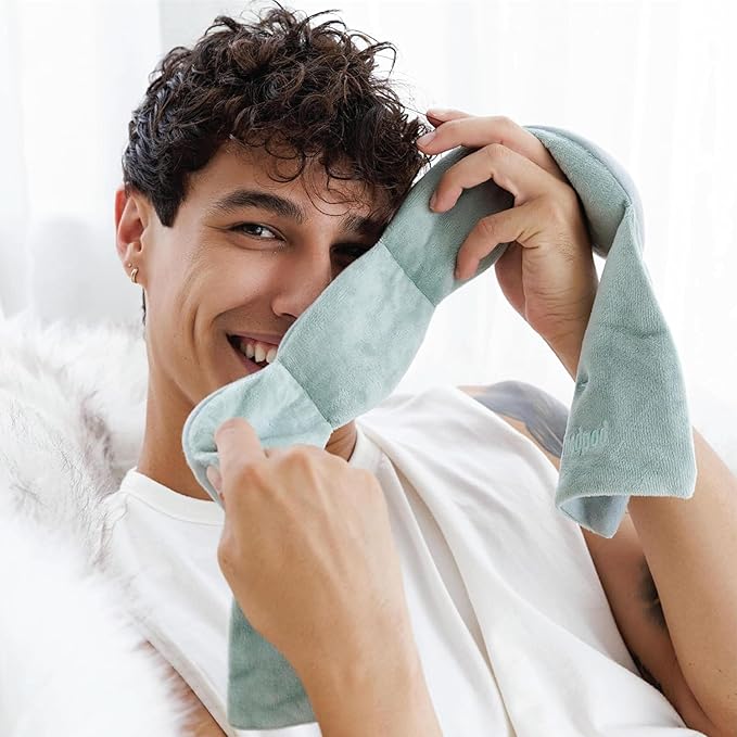 Nodpod Gentle Pressure Sleep Mask | Patented Light Blocking Design for Sleeping, Traveling & Relaxation - Sage-Velvo Beauty