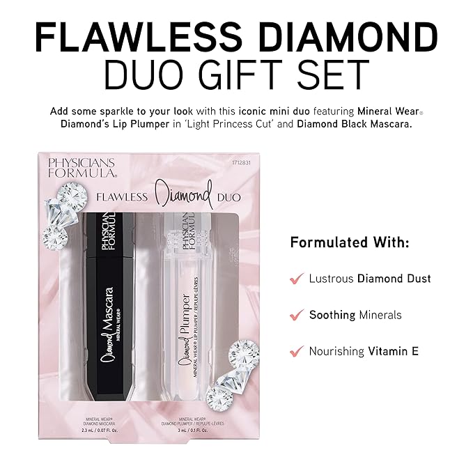 Physicians Formula Holiday Gift Sets Flawless Diamond Duo,2 Pack-Velvo Beauty