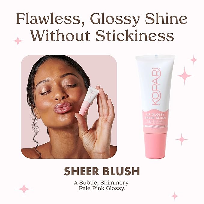 Kopari Sheer Blush Lip Glossy 1pk-Velvo Beauty