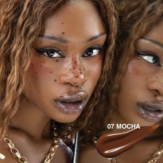 Matte Foundation Money - Long-Lasting Makeup Foundation with Flawless & Buildable Coverage - Liquid Foundation for All Skin Types (Mocha)-Velvo Beauty