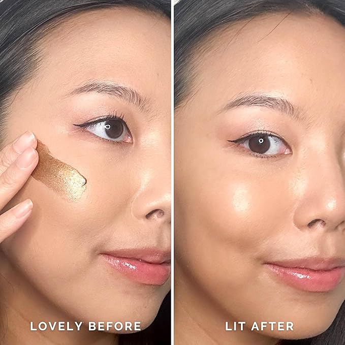 Elizabeth Mott Thank Me Later Glow Enhancer - Hydrating Face Primer & Highlighter for Radiant Skin, Vegan & Cruelty-Free, No Sulfates, Parabens, or Phthalates - Tan Sheer Glow Shade - 30g-Velvo Beauty