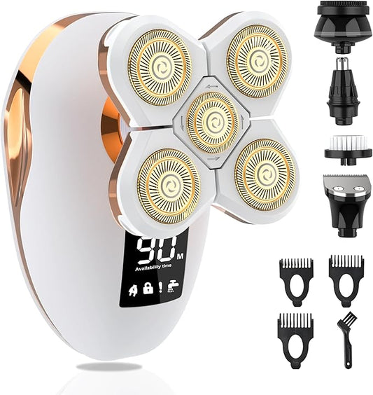 Electric Razors for Women, Women's Electric Shaver Kit for Legs, Bikini and Body Wet Dry Use, Facial Hair Removal, Cordless Trimmer for Womens Bikini Lady Grooming Sensitive Skin-Velvo Beauty