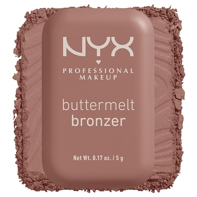 NYX PROFESSIONAL MAKEUP Matte Buttermelt Bronzer, Longwear Face Makeup with Up to 12 Hours of Wear, Vegan Formula - All Butta'd Up-Velvo Beauty
