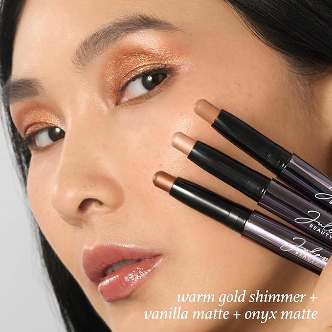 Julep Eyeshadow 101 Crème-to-Powder Eyeshadow Stick Palette-Style Creme-to-Powder 6 Piece Gift Set- Daylight-Velvo Beauty