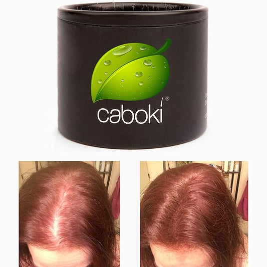 Caboki Sample Size - Get 10X Fuller Hair, Eliminate Bald Spot Instantly. All-Natural, Plant-Based Hair Fibers for Thinning Hair. Light Auburn (red/ginger hair)-Velvo Beauty