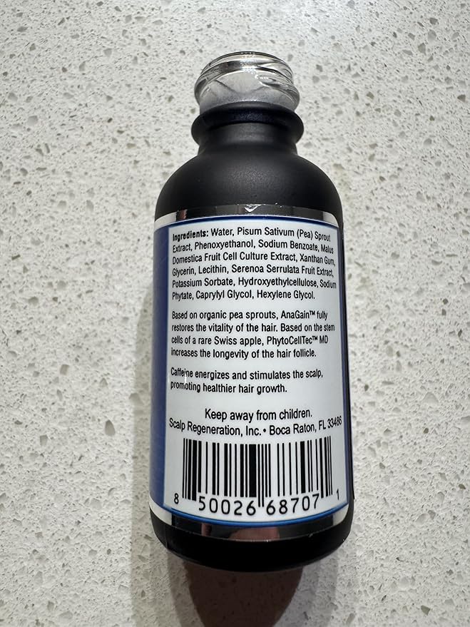 Stem Cell Serum for Men & Women - Helps Reduce Hair Loss - Strengthens & Thickens - Plant-Based - Combats Thinning Hair - Healthy Longer Hair - Root Nourishing Night (PM) - 28ml-Velvo Beauty