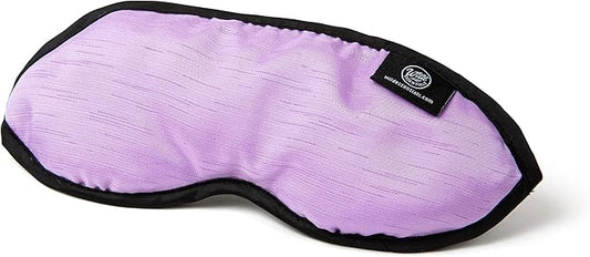 Wild Essentials Infusion Sleep Mask Infused with French Lavender, Includes resealable Pouch to Keep Fresh, Nose Bridge to Block Light Below Eyes, Aromatherapy, Calming, Relaxing, Purple-Velvo Beauty