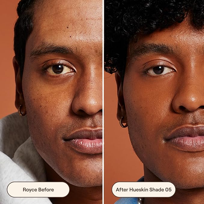 Live Tinted Hueskin Serum Concealer - Medium-to-Full Coverage Concealer with Niacinamide, & Hyaluronic Acid for Dark Circles, Fine Lines & Wrinkles, Buildable Long-Lasting Formula, 0.35 oz - Shade 5-Velvo Beauty