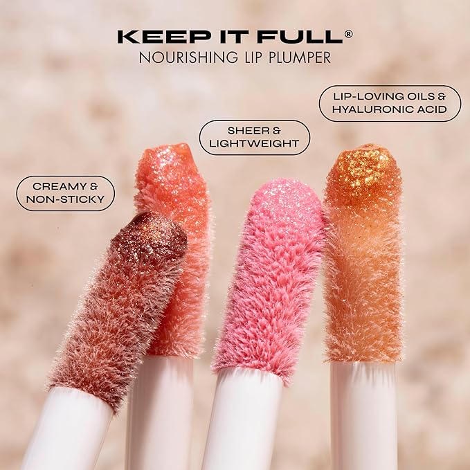 Milani Keep It Full Nourishing Lip Plumper - Rosy Bronze (0.13 Fl. Oz.) Cruelty-Free Lip Gloss for Soft, Fuller-Looking Lips-Velvo Beauty