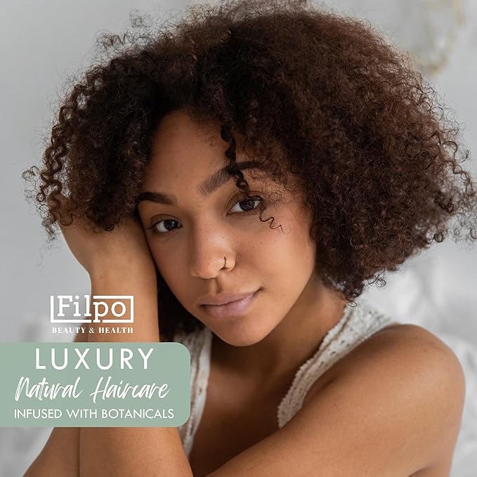 FILPO Coconut Milk Hair Mask - Deep Conditioning with Coconut Oil and Argan Oil for Dry, Damaged, Curly Hair Growth & Sulfate Free Hair Care-Velvo Beauty