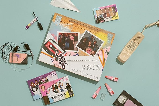 Physicians Formula The Breakfast Club Full Makeup Collection, Bronzers, Blushes, Highlighters, Mascara, 12-Pan Eyeshadow Palette, For Sensitive Skin-Velvo Beauty