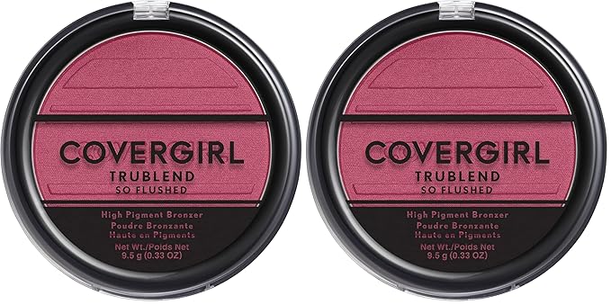 COVERGIRL So Flushed High Pigment Blush, Temptation (Pack of 2)-Velvo Beauty