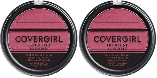 COVERGIRL So Flushed High Pigment Blush, Temptation (Pack of 2)-Velvo Beauty
