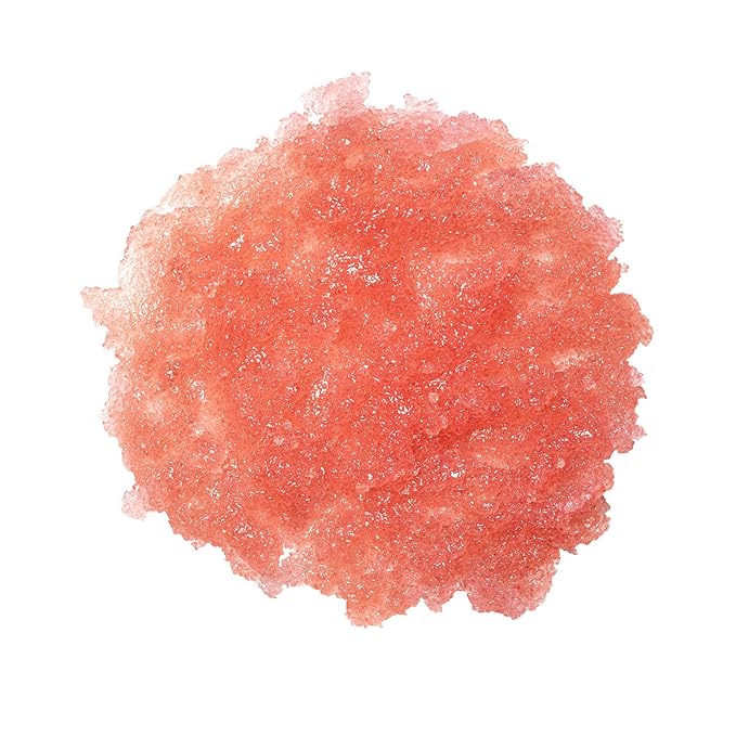 Sara Happ The Lip Scrub: Sparkling Peach Sugar Scrub for Dry Lips - Gently Exfoliate, Polish, and Revitalize Lips with Vitamin E and Jojoba & Grape Oils, Vegan, 0.5 oz.-Velvo Beauty