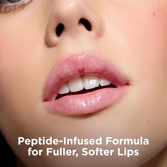 Côte Euphoria Peptide Lip Shine – Shimmery Sheer Nude Lip Gloss for Hydration & Shine – Vegan, Cruelty-Free, Anti-Aging with Shea Butter & Hyaluronic Acid – Long-Lasting, Smooth, Moisturizing Gloss-Velvo Beauty