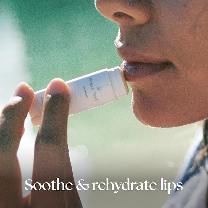 Cooling Lip Balm w/Organic Peppermint, Shea Butter, Vitamin E, Hydrating Chapstick, Soothe Dry Sunburnt Lips, After Sun Care, 2 Pack-Velvo Beauty