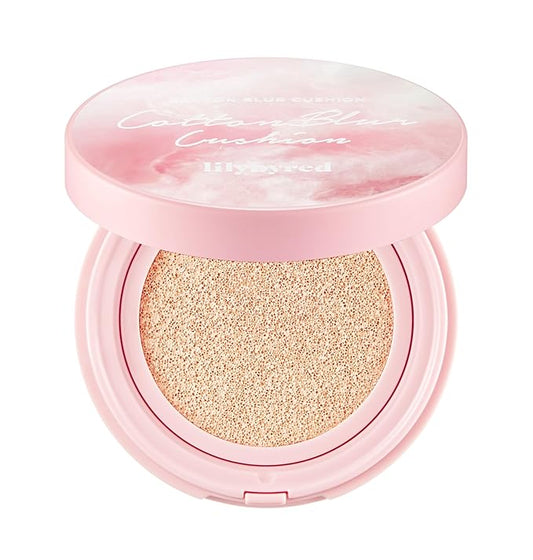 Cotton Blur Cushion SPF50+PA+++ - Skin Cover, Long-Lasting, Powdery Finish for a Flawless Look (19 Pure Cotton)-Velvo Beauty