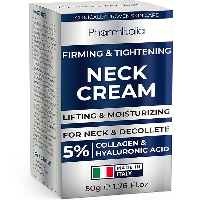 Neck Creams for Tightening and Firming Sagging Skin - Skin Tightening Cream for Face - Decollete & Chest, Under Chin Firming for Older Women - Neck Wrinkles Treatment with Collagen & Hyaluronic Acid-Velvo Beauty