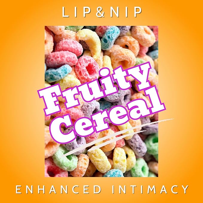 Fruity Cereal “Wanda” Flavored Balms | Flavored Hydrating Lip Balm, Nipple Balm, and Full Body Balm | Lip Balm & Moisturizer and Intimacy Enhancer - Pack of 3-Velvo Beauty