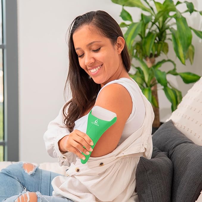 Ice Roller for Face & Eye Puffiness Relief 2 in 1 Set - Therapeutic Facial Massager for Beauty - Cooling Face Rollers for Women - Tone & Tighten Your Damaged Skin - Reduce Wrinkles-Velvo Beauty