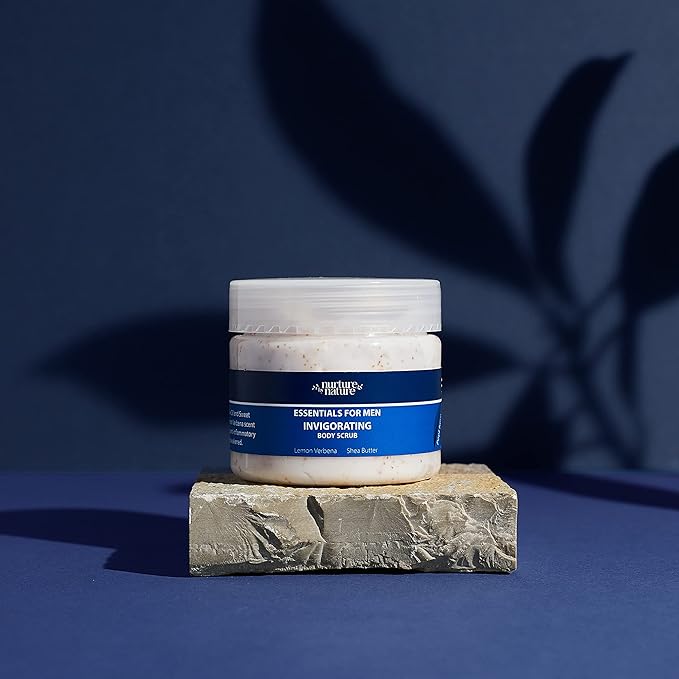 Nurture by Nature Mens Gift Set, Fathers Day Gifts, 5 x Men's Body Care Products Included, Gift Set Men, Mens Gift Basket, Men Body Wash Set, Men Bath Set, Self Care for Men, Men's Shower Kit-Velvo Beauty