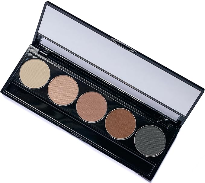 Matte Warm Tone Neutral & Shimmer Highlight Vegan Eyeshadow Palette; Talc, Paraben & Cruelty Free-Velvo Beauty