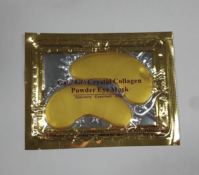30 Pairs 24K Gold Under Eye Mask,Moisturising Under Eye Patches for Women,Crystal Collagen Eye Gel Pads for Reducing Fine Lines,Puffy Eyes and Dark Circles Under Eye Bags Treatments(Gold)-Velvo Beauty