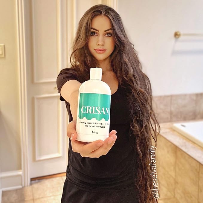 CRISAN 16oz Extreme Hair Growth and Strengthening Oil for Men and Women (16 fl oz)-Velvo Beauty