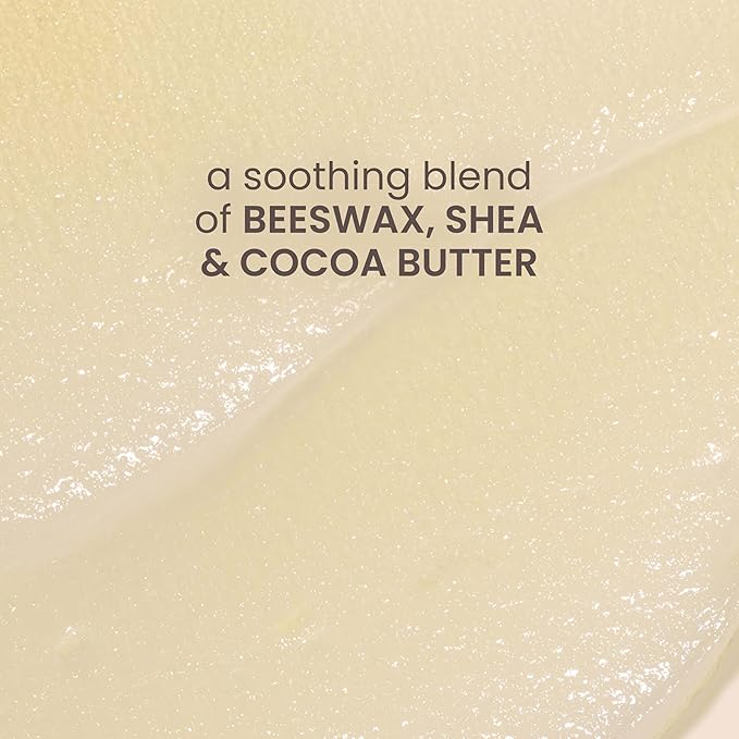 Burt's Bees Rescue Lip Relief, Honey Vanilla, Hydrating Lip Balm for Dry Cracked Lips, with Responsbily Sourced Beeswax and Shea Butter, 100% Natural Origin, 1 Squeezy Tube, 0.35oz-Velvo Beauty