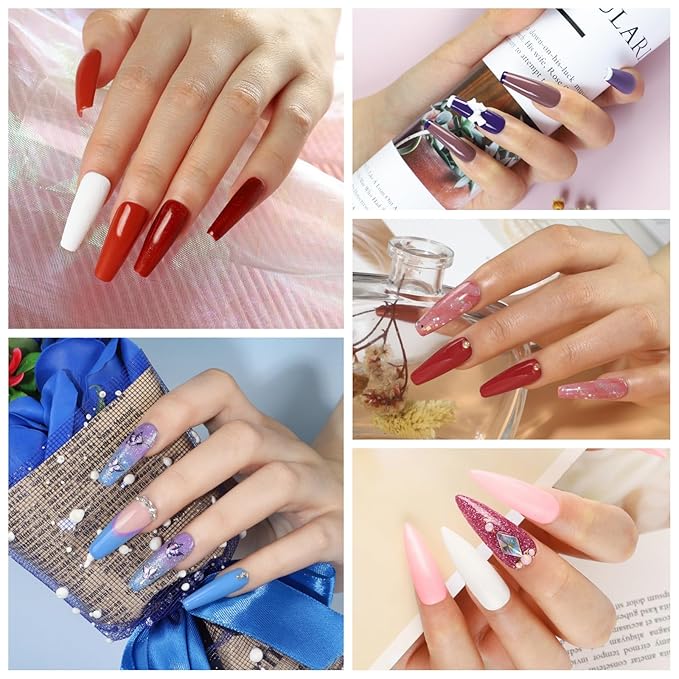 COSCELIA Gel Nail Polish Kit with U V light and Drill Starter Kit 35 Colors Gel Nail Polish with 5pcs Top Base Coat Nail Art All Seasons Professional Gel Manicure Kit DIY at Home Gifts for Women-Velvo Beauty
