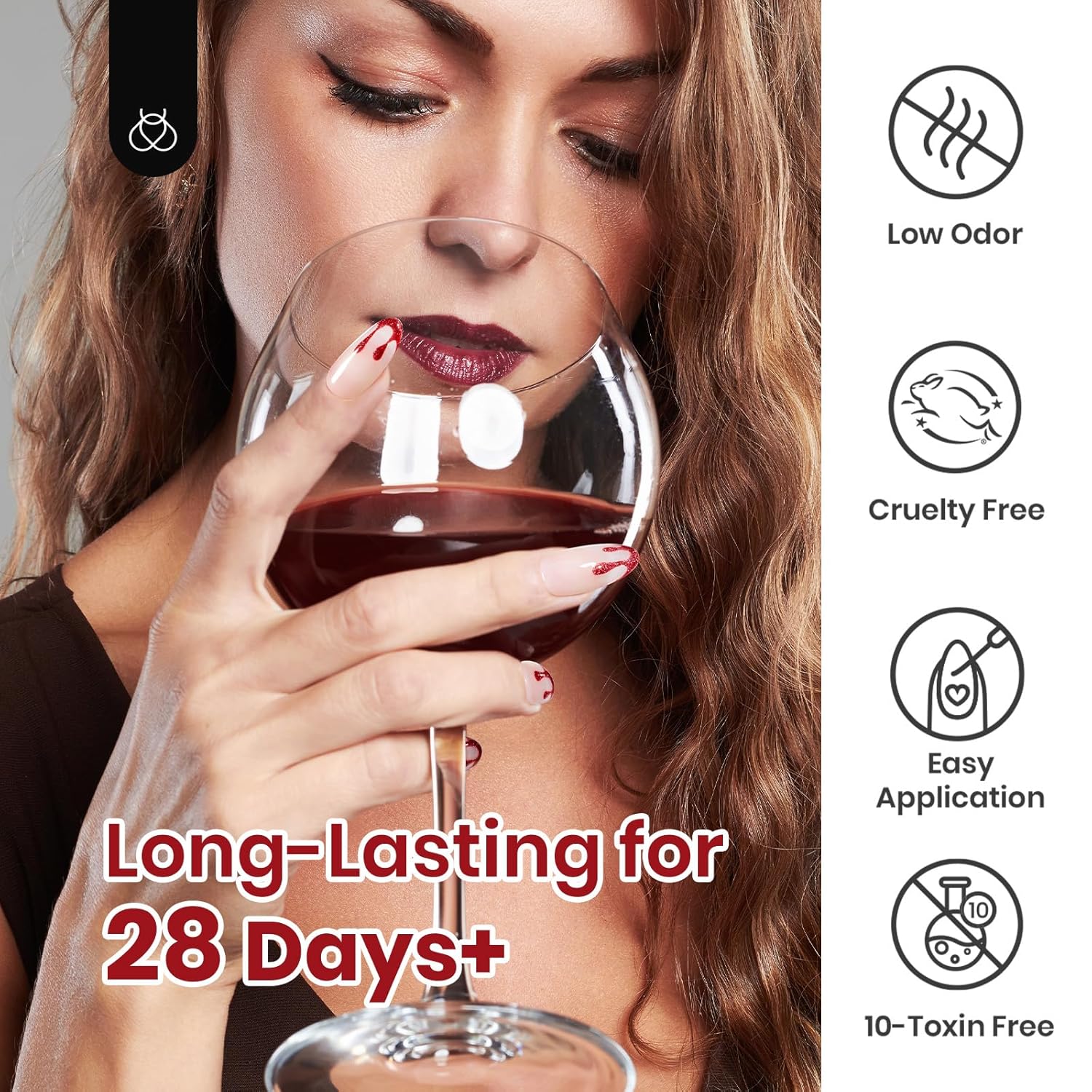 Beetles Red Cat Eye Gel Liner Nail Polish Glitter Gel Nail Art polish French Tip Swirl Nails Art Paint Soak Off UV Lamp Built Thin Nails Brush in Bottle Manicure Gifts for Women-Velvo Beauty