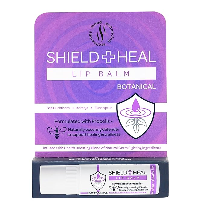 Botanical Lip Balm with Aromachology, Mood-Boosting Fragrance Technology, Soothes Chapped Lips & Relieves Dryness, Silky Smooth Texture Warms on Contact-Velvo Beauty