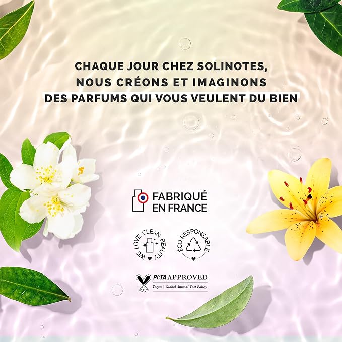 SOLINOTES Tiaré Perfume for Women - Eau De Parfum | Delicate Floral and Soothing Scent - Made in France - Vegan - 1.7 fl.oz-Velvo Beauty