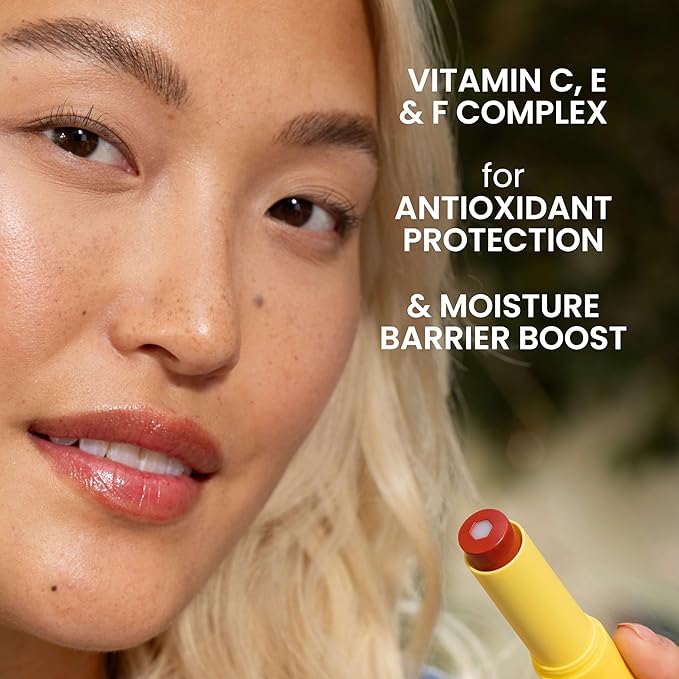 Burt’s Bees Back to School Gift Ideas, Tinted Boosted Balm, Cheeky Cherry, Hydrating Tinted Lip Balm with Vitamin C, E, and F Core, 24 Hour Lip Moisturizer, 100% Natural Origin, 1 Count, 0.16oz-Velvo Beauty