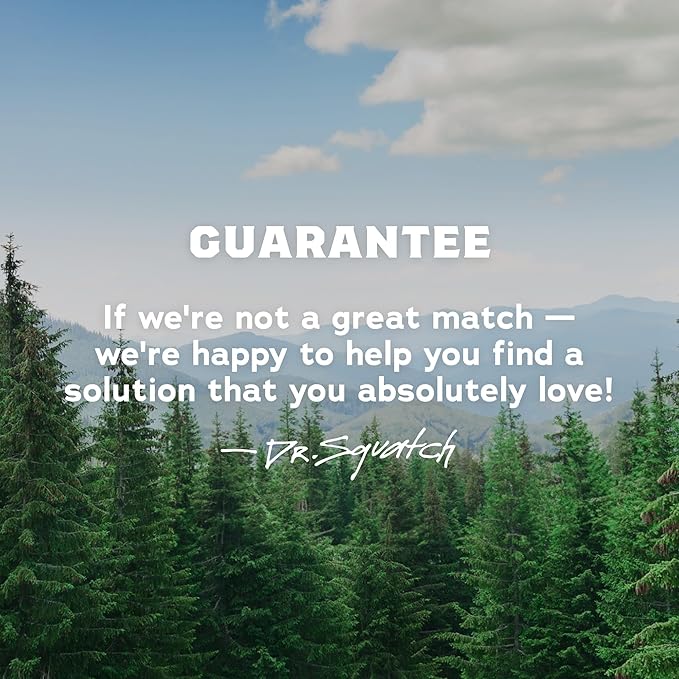 Dr. Squatch NEW Natural Lip Balm - Petrolatum, Paraben, Artificial Flavor-free - Shea Butter, Beeswax, Vitamin E - Original Squatch, Vanilla Bourbon, Coconut Cove, Wild Watermelon (0.25 oz, 4 Pack)-Velvo Beauty