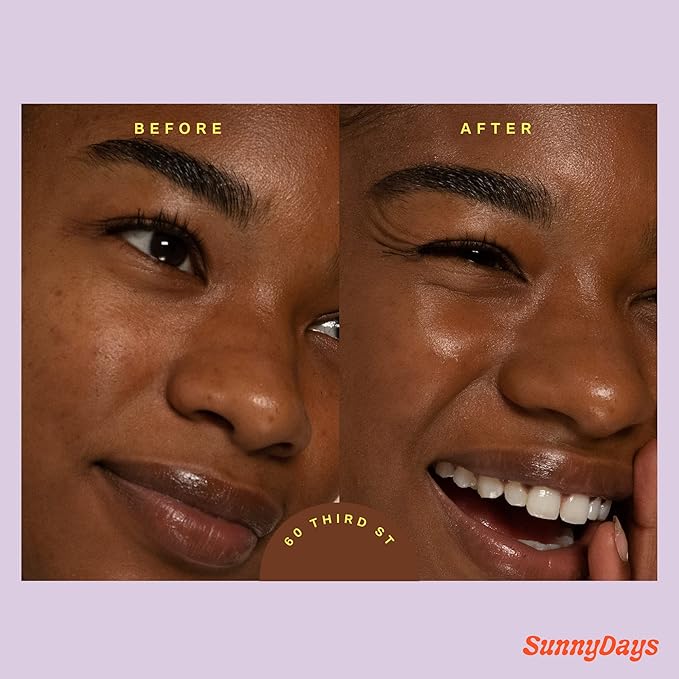 Tower 28 Beauty SunnyDays SPF 30 Tinted Mineral Sunscreen - For Sensitive Skin - 2-in-1 Facial Broad Spectrum UVA/UVB Protection + Foundation - Shade 60 THIRD ST, 1 Fl Oz-Velvo Beauty