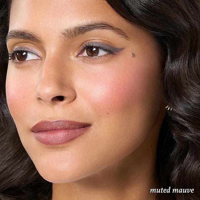 Julep Skip The Brush Cream to Powder Blush Stick - Muted Mauve - Blendable and Buildable Color - 2-in-1 Blush and Lip Makeup Stick-Velvo Beauty