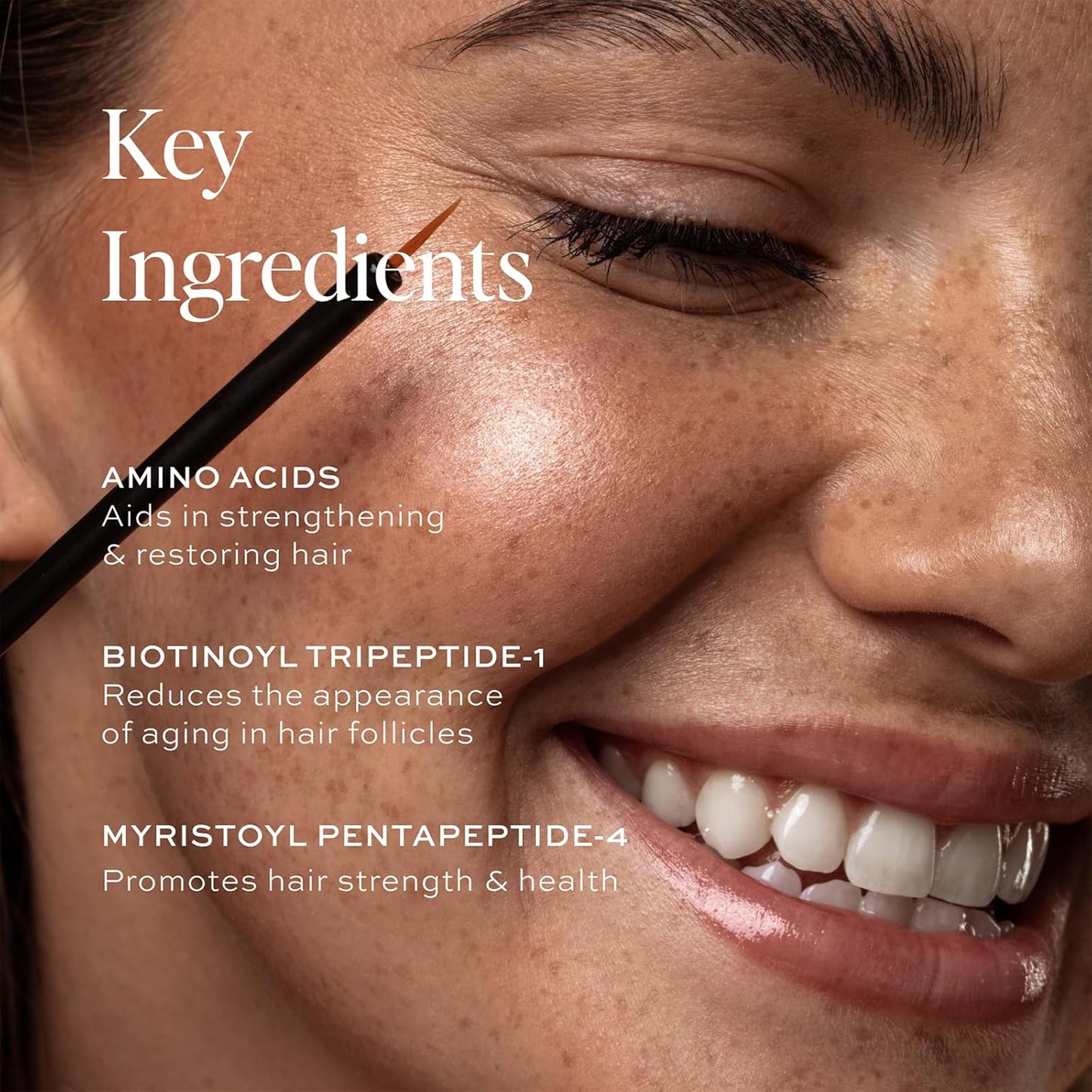 DIME Beauty Eyelash Boost Serum, Eyelash Growth Serum for Healthier, Longer, Thicker Eyelashes, 0.20 oz / 6 ml-Velvo Beauty