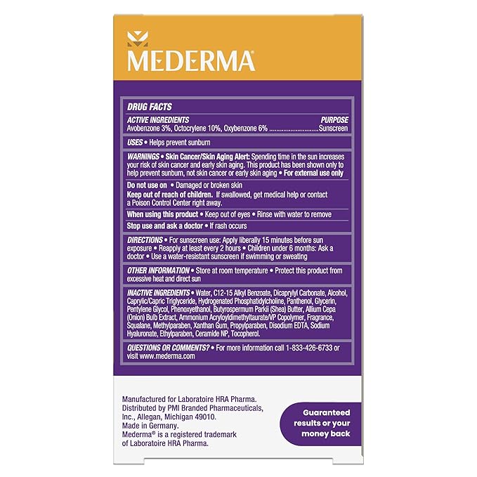 Mederma Scar Cream Plus SPF 30 - Advanced Scar Treatment, Protects from Sun Damage, Reduces Appearance of Scars from Acne, Burns, Surgery & Injury, 0.7 oz-Velvo Beauty