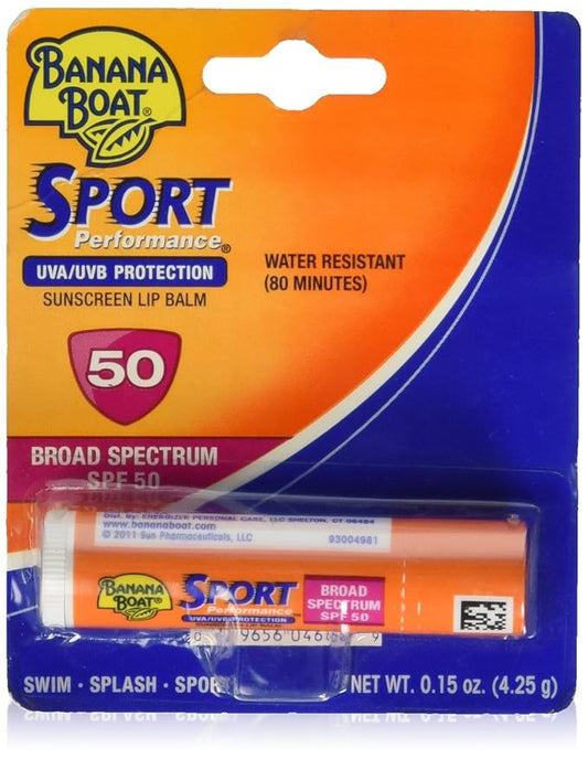 Banana Boat Sport Performance Lip Balm SPF 50-Velvo Beauty
