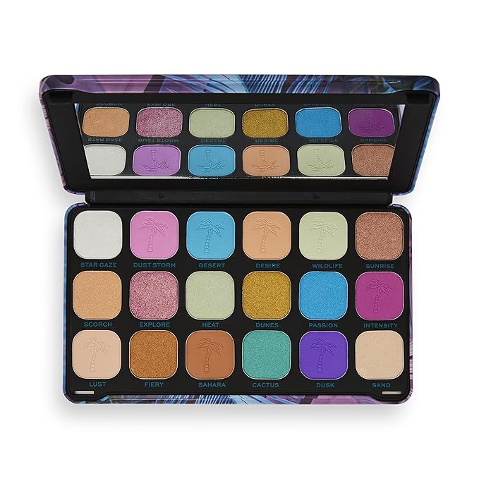 Makeup Revolution, Forever Flawless, Eyeshadow Palette, Desert Desire, 19.8g-Velvo Beauty