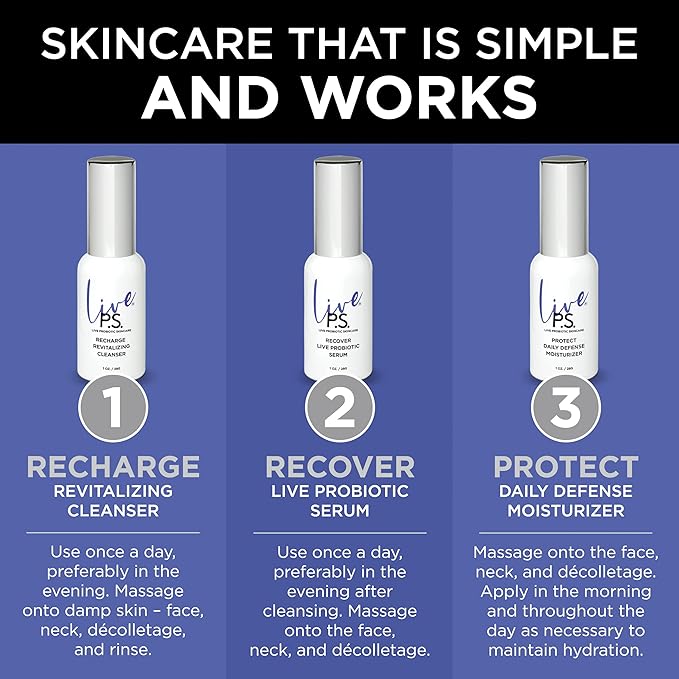 3-Step Skin Care Kit – Face Cleanser, Probiotic Serum & Moisturizer – Ultimate Recipe for Balanced, Glowing, Hydrated Skin – Perfect for All Skin Types – Travel Size – Vegan & Cruelty-Free-Velvo Beauty