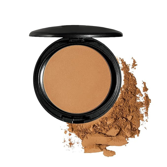 COVER FX Pressed Mineral Foundation - Shade M5 - Weightless Powder Foundation - Buildable Light to Full Coverage - Matte Finish - All Skin Types-Velvo Beauty
