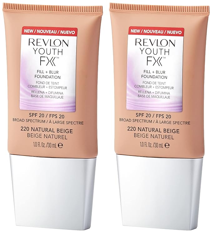 Youth Fx Fill + Blur Foundation 220Natural Beige Spf20 30Ml-Velvo Beauty