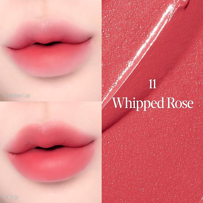 Espoir Couture Lip Tint Fitting Blur #11 Whipped Rose 0.14oz | Soft and Creamy Color for Blurry Lip Look | Smudge-Proof Fixing Lip Stain | Lightweight and Comfortable Matte Finish-Velvo Beauty