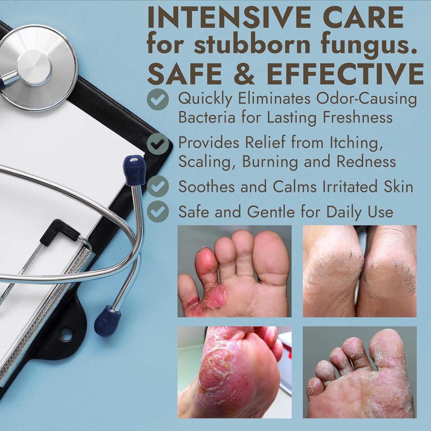 Foot Cream with Tea Tree Oil | Antifungal Cream to Soothes Cracked Heels, Dry Skin & Itchy Feet | Helps with Athlete’s Foot, Nail Fungus & Jock Itch | Relieves Itching & Burning | 4.05 fl oz-Velvo Beauty