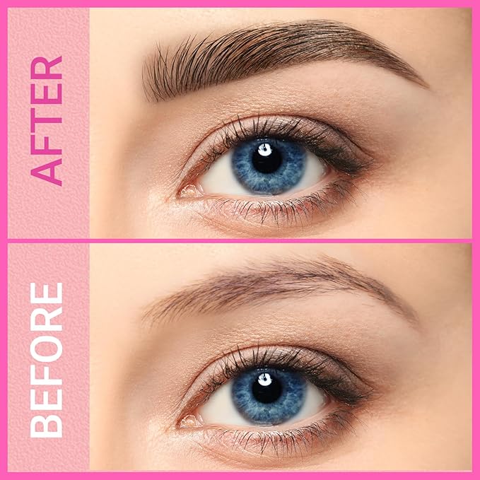 iMethod Eyebrow Pen - Eyebrow Pencil Magical 2-in-1 Eye Brow Pencils for Women with 4-Fork-Tip & Precise Brush-Tip for Natural Hair-Like Brows, Last All-Day, with Eyebrow Spoolie Brush, Black-Velvo Beauty