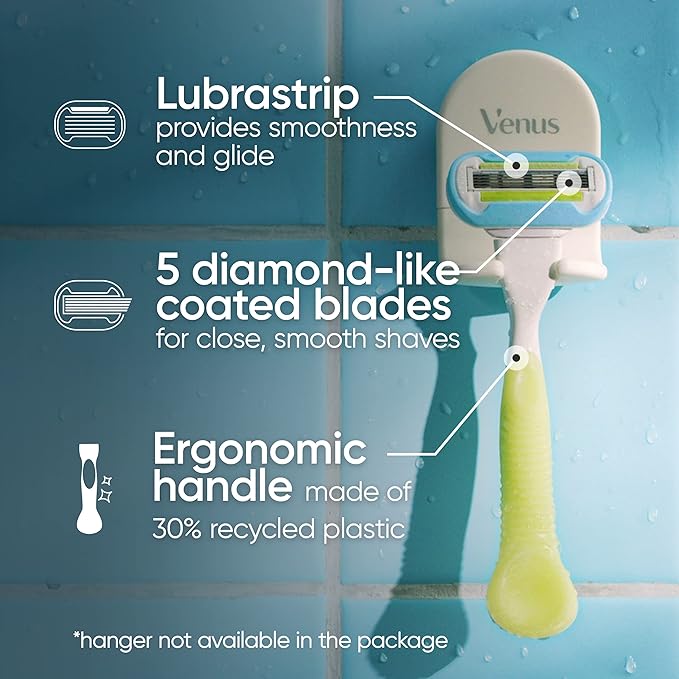 Venus Extra Smooth Women's Razor Handle + 4 Blade Refills-Velvo Beauty