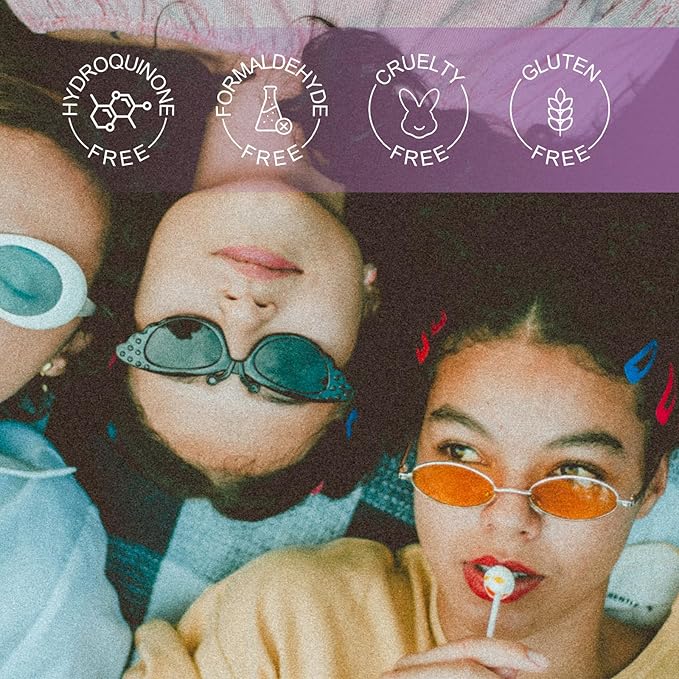 Color Nymph All In One Makeup Kit For Teens With Portable Cosmetics Bag, Multiple Makeups For Begginers As New Year,Birthday Gift Included 38-Colors Eyeshadows Lipglosses Brushes (Purple)-Velvo Beauty