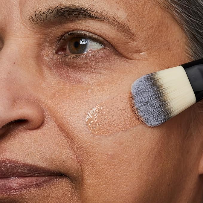 No7 Protect & Perfect Advanced All in One Foundation - Wheat - Age Defying Foundation Makeup with SPF 50 for Women - Makeup Base Cream Helps to Reduces Redness & Blurs Visible Pores (30ml)-Velvo Beauty